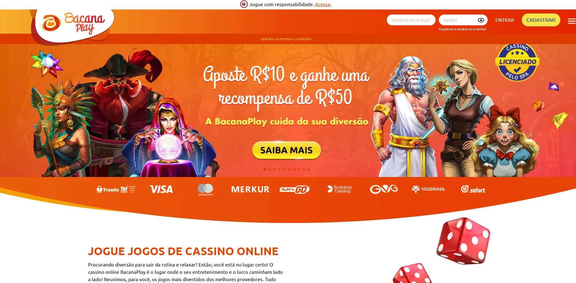 BacanaPlay Casino